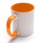 Чашка кольорова всередині +ручка - Зображення 6