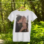 Футболка біла віскоза, Принт А3