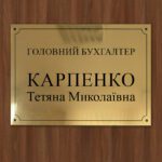 Друк на металі А4