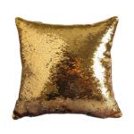 З паєтками, золото/срібло 40х40см - Зображення 2