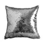 З паєтками, золото/срібло 40х40см - Зображення 3