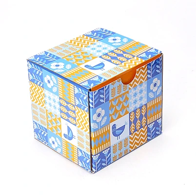 Коробка для чашок Рожева