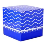 Коробка для чашок Синя з хвилями - Зображення 3