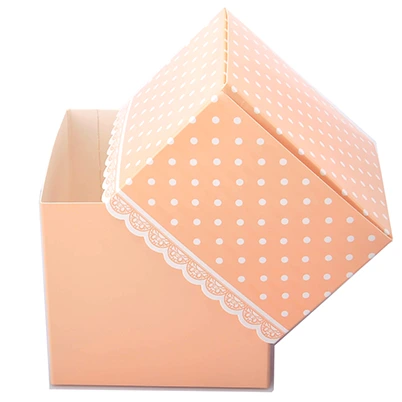 Коробка для чашок Рожева