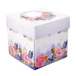 Коробка для чашок Квітчаста