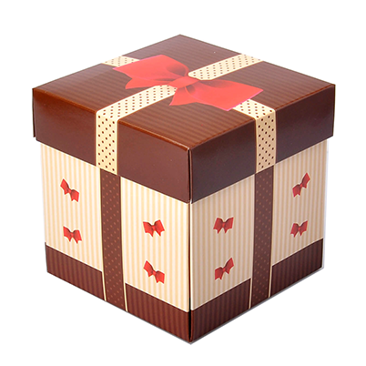 Коробка для чашок Рожева