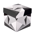 Коробка для чашок Геометрична